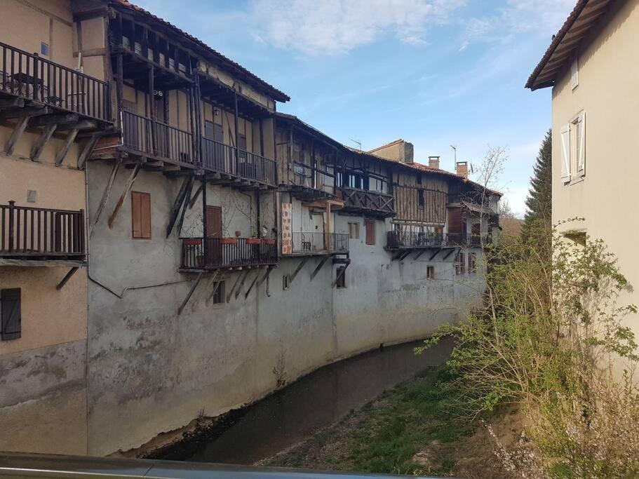 Mon Chalet En Ariege Avec Piscine Daumazan-sur-Arize Esterno foto